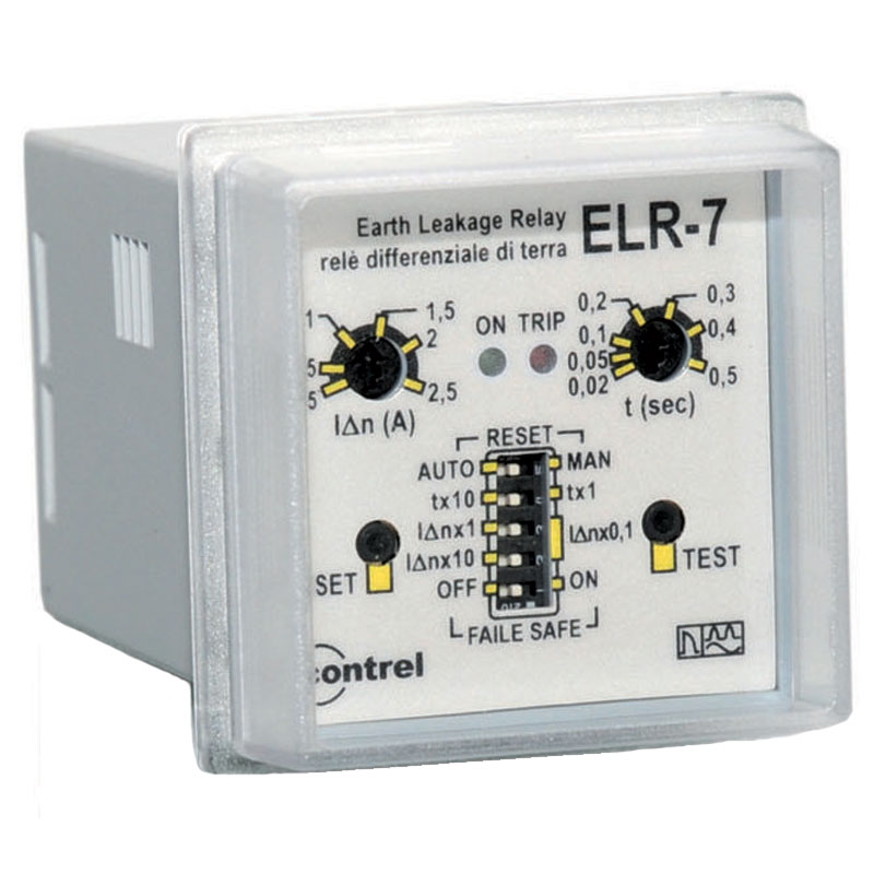 رله ارت لیکیج تابلویی ELR-7