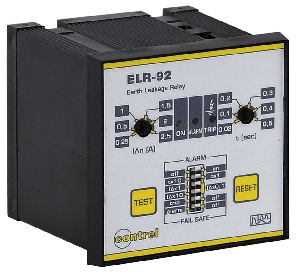 رله ارت لیکیج تابلویی ELR-91 / ELR-92